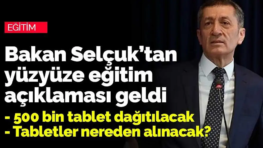 Çocuğunu okula göndermek istemeyenler için Bakan Selçuk'tan açıklama geldi