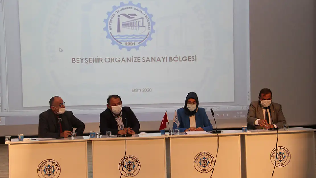 Konya Beyşehir Organize Sanayi Bölgesi istişare toplantısı yapıldı