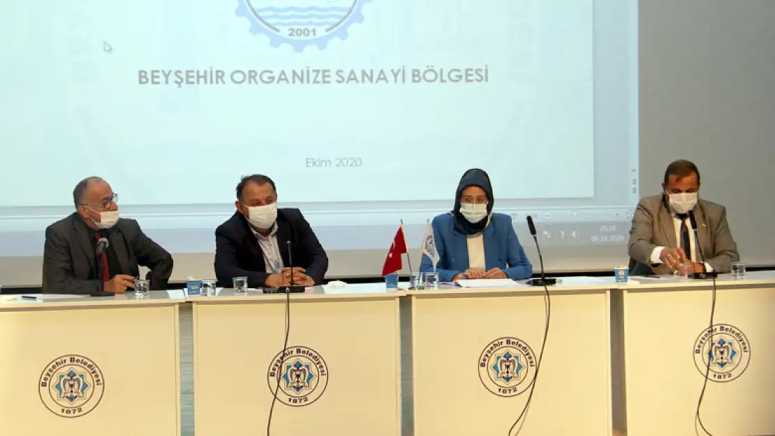 Konya Beyşehir Organize Sanayi Bölgesi istişare toplantısı yapıldı