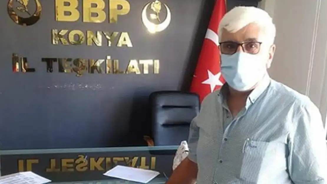 Büyük Birlik Partisi Konya İl Teşkilatı'nda Osman Seçgin güven tazeledi