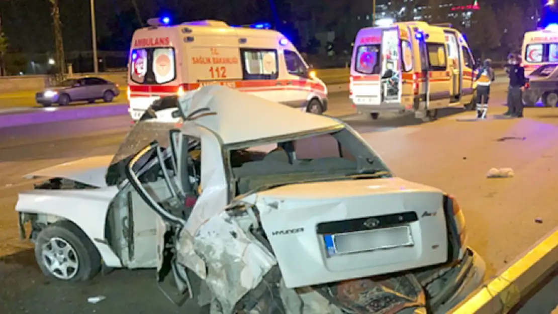 Konya'da trafik kazası 3 yaralı