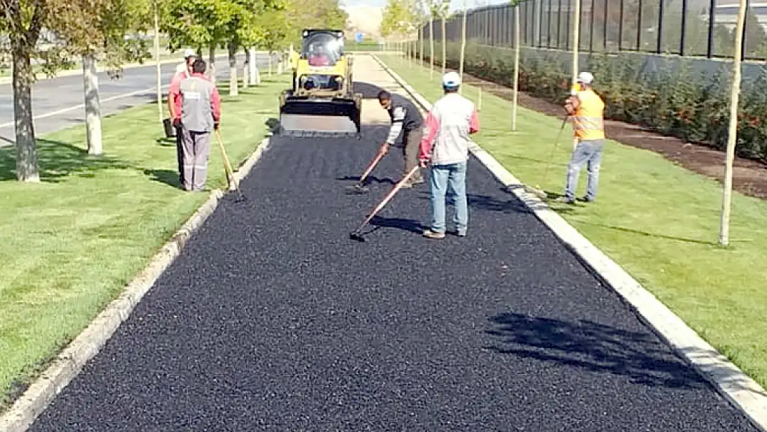 Konya Seydişehir Belediye Başkanı Mehmet Tutal, bisiklet yolu yapımına önem veriyoruz