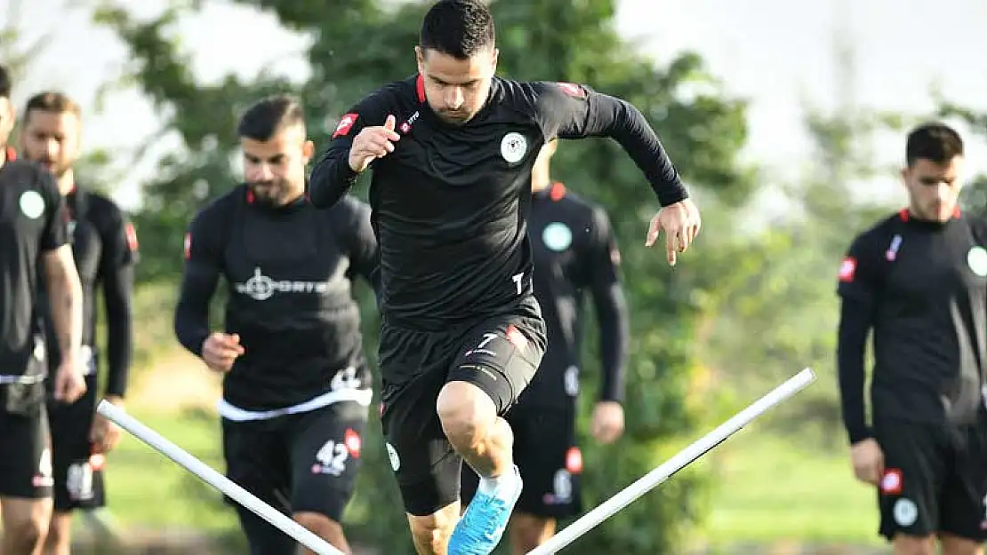 Konyaspor'da Gaziantep maçı hazırlıkları devam ediyor