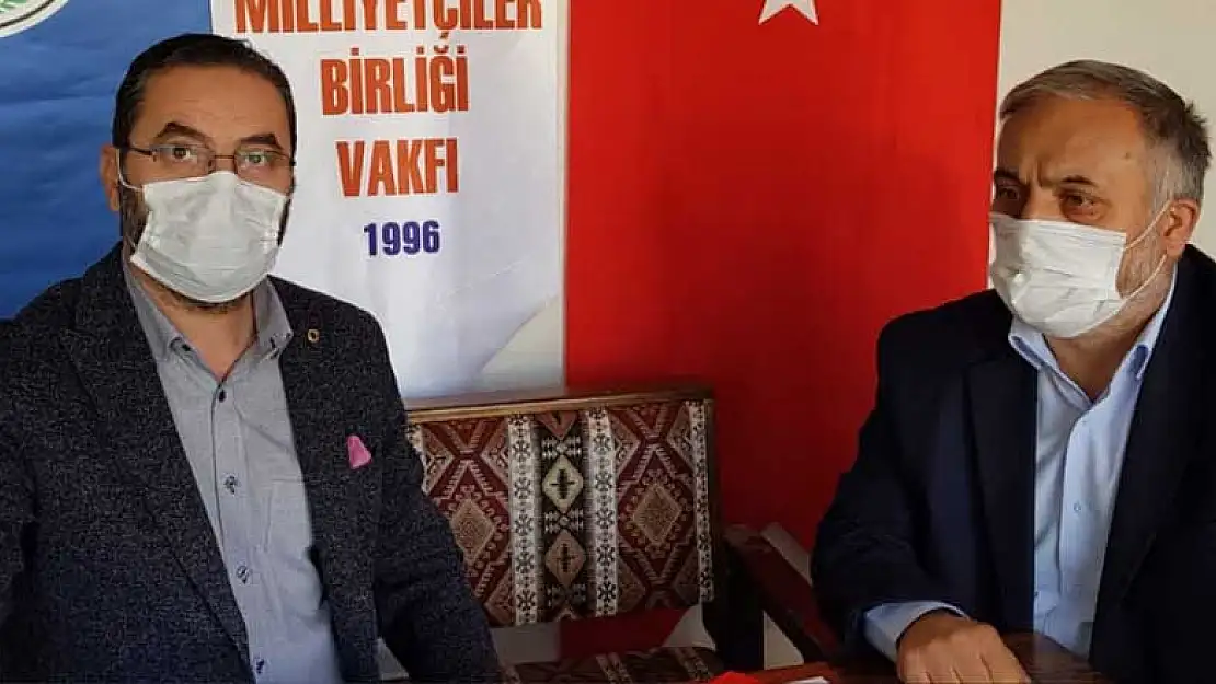 Hüma Okulları'ndan Türkiye Milliyetçiler Birliği Dayanışma ve Kalkınma Vakfı'na ziyaret