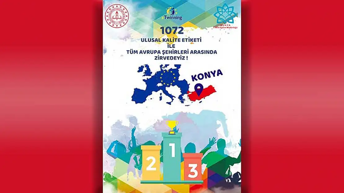 eTwinning projelerinde Konya başarısı