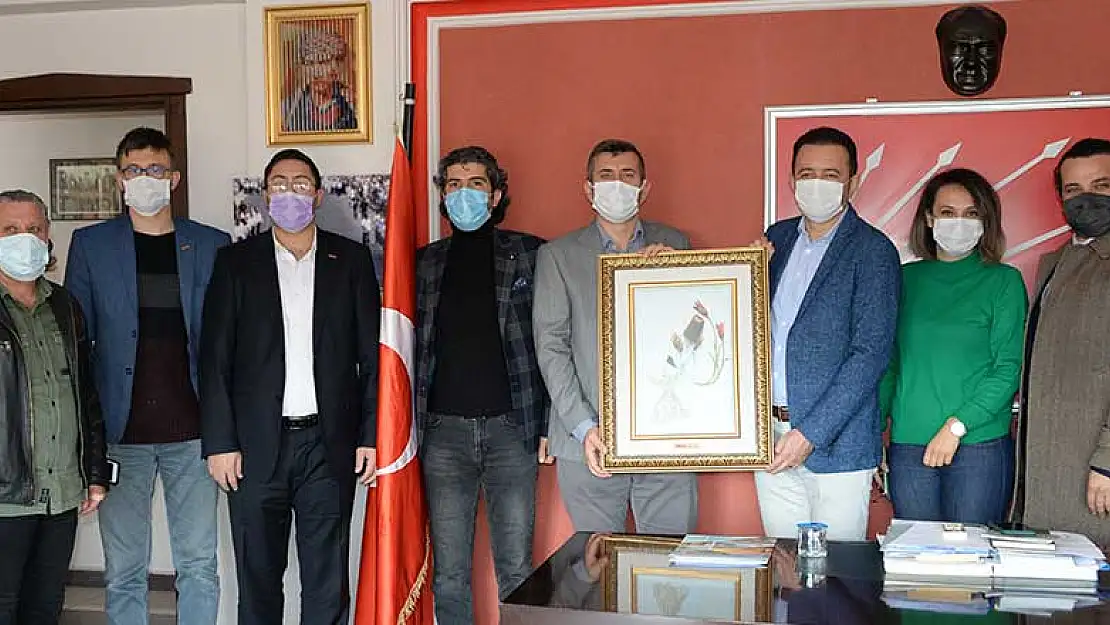 CHP Konya'ya TÜRSAB' tan ziyaret