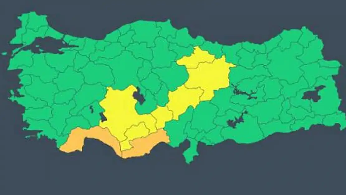 Meteorolojiden Konya için sarı kodlu uyarı!