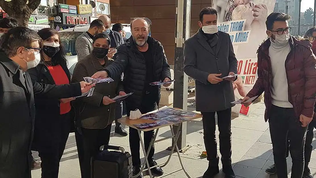 CHP Konya'dan asgari ücret 3 bin 100 lira olsun çağrısı  