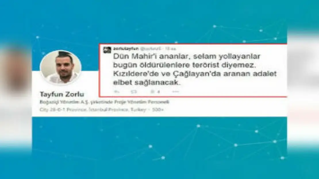 İstanbul Büyükşehir Belediyesi'nden flaş karar! DHKPC'yi öven Tayfun Zorlu'ya görev