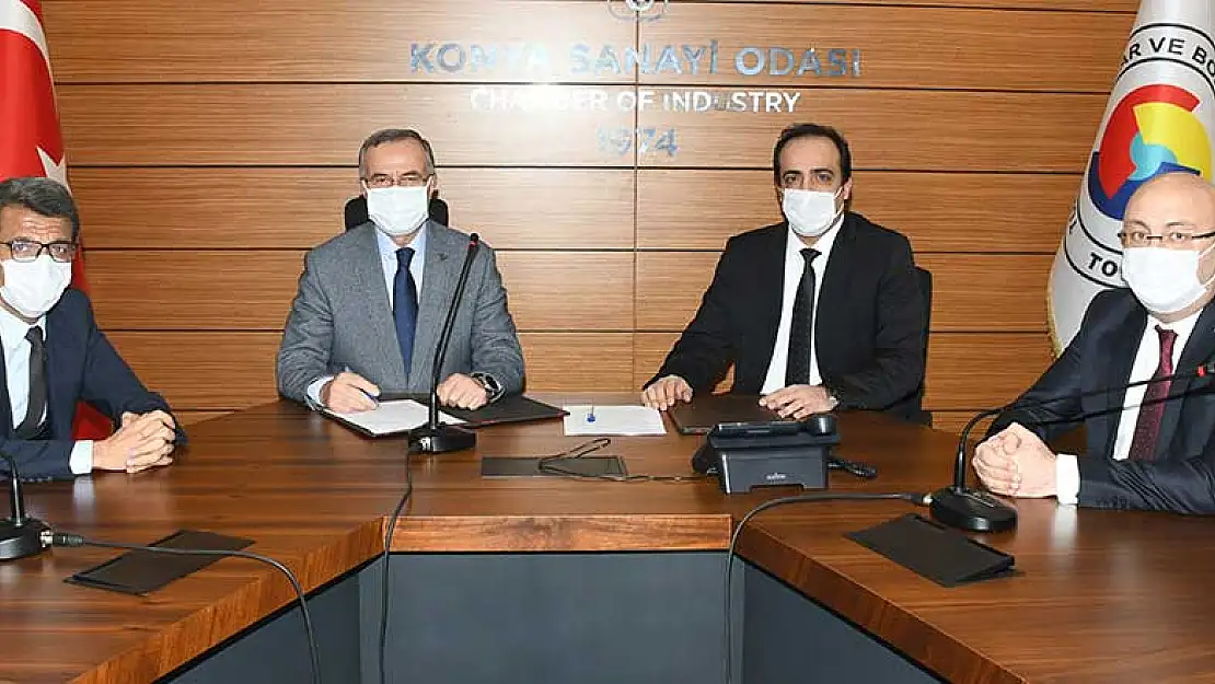 Konya Sanayi Odası ve Halkbank'tan KOBİ'leri rahatlatacak protokol