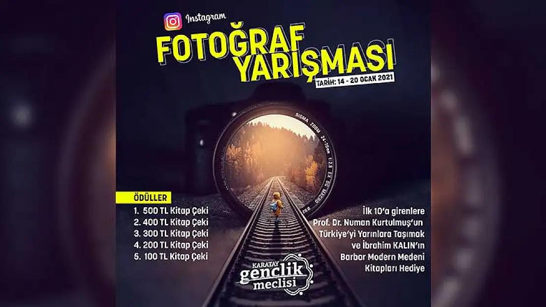 Karatay Kent Konseyi'nden kitap ödüllü fotoğraf yarışması