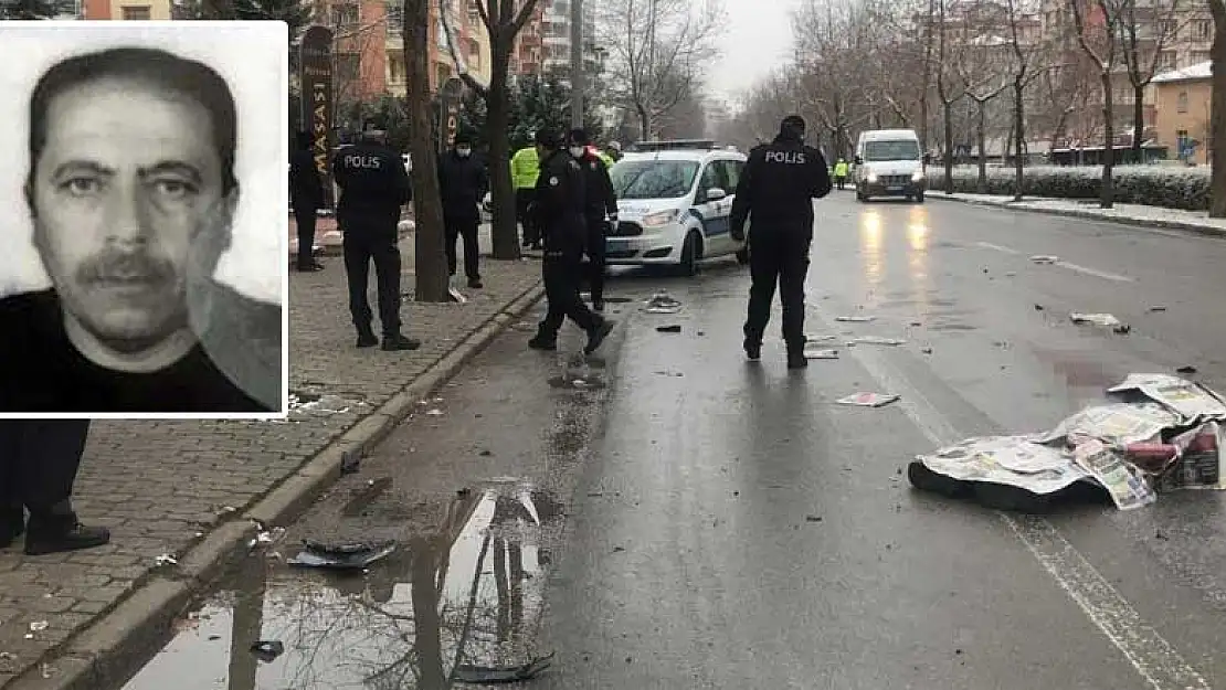 Konya Ahmet Özcan Caddesi'nde kaza! Gazete dağıtıcısı olay yerinde can verdi