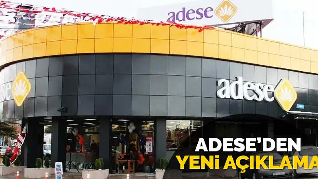 Şubeleri kapanan ADESE'den yeni açıklama