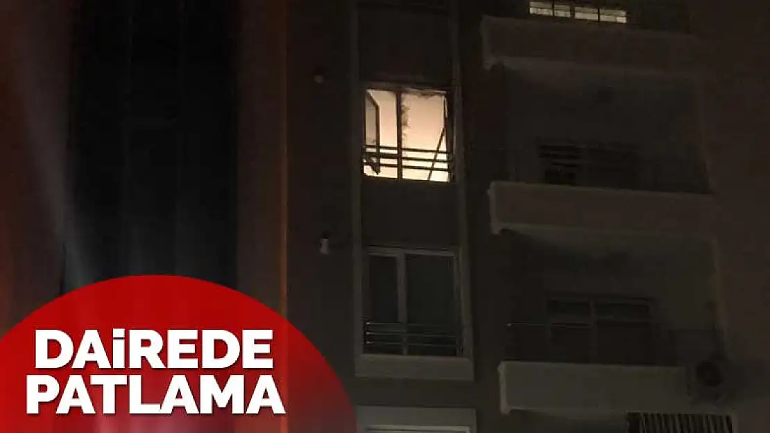 Konya Karatay'da apartman dairesinde patlama