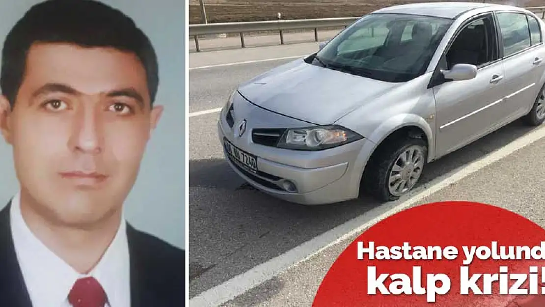 Konya'da acı olay! Hastaneye giderken araçta kalp krizi geçiren kişi kurtarılamadı