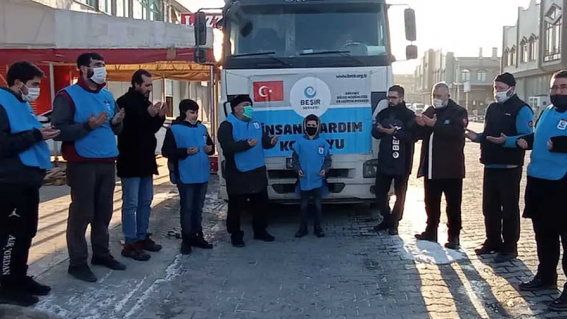 Beşir Derneği Konya Şubesi'nden İdlib'e yardım