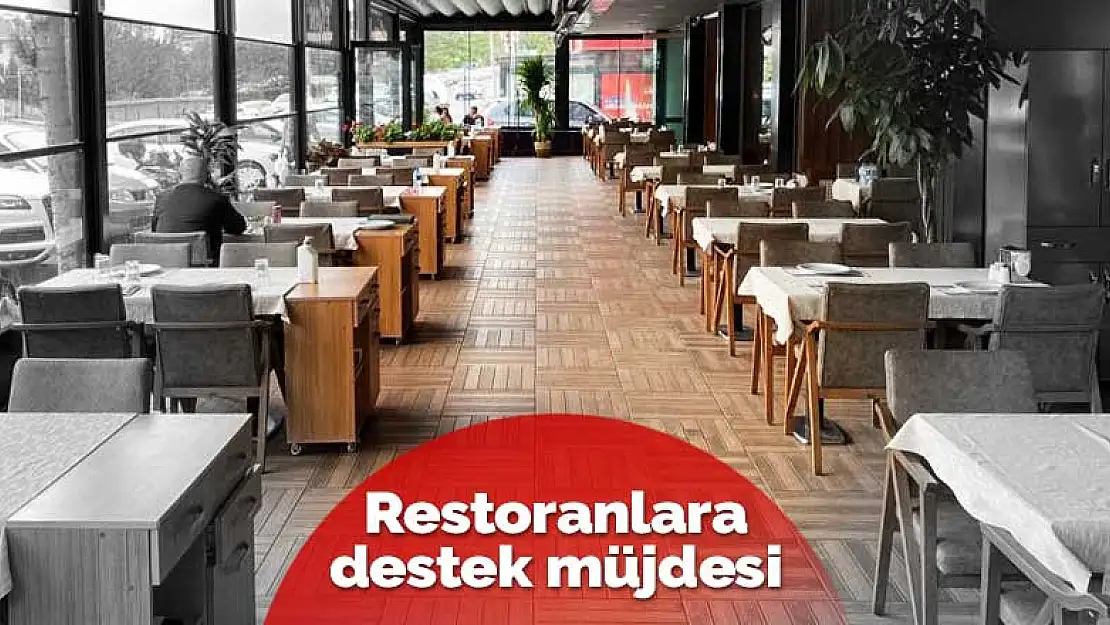 Cumhurbaşkanı Erdoğan'dan kafe ve restoranlara destek müjdesi