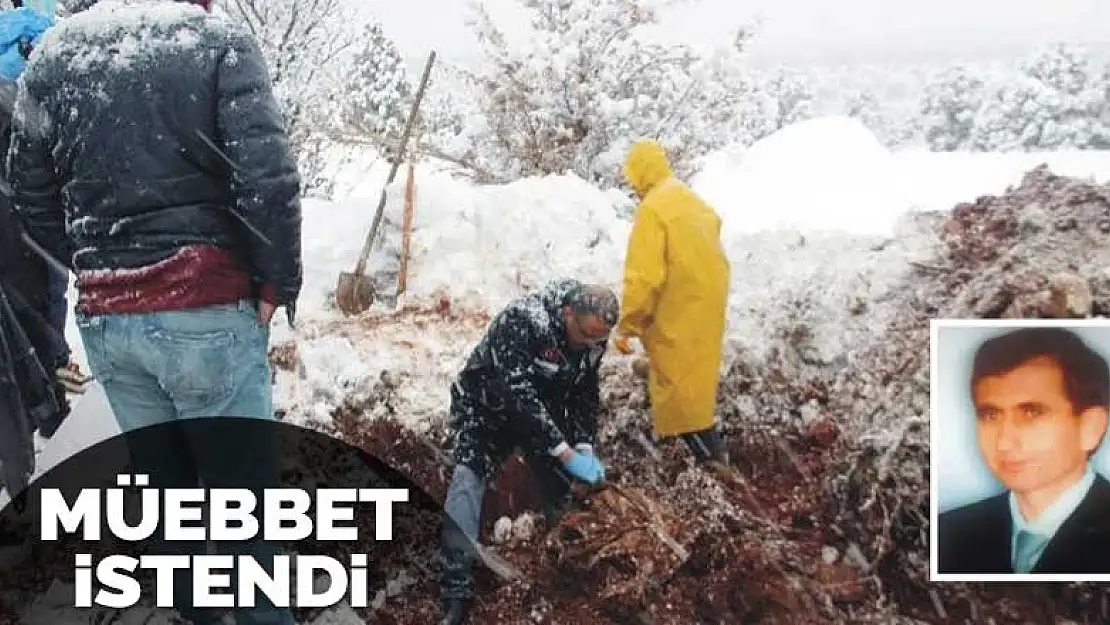 Konya'da 15 yıl önce öldürülen kişinin tutuklu eşi ve akrabalarına müebbet istendi