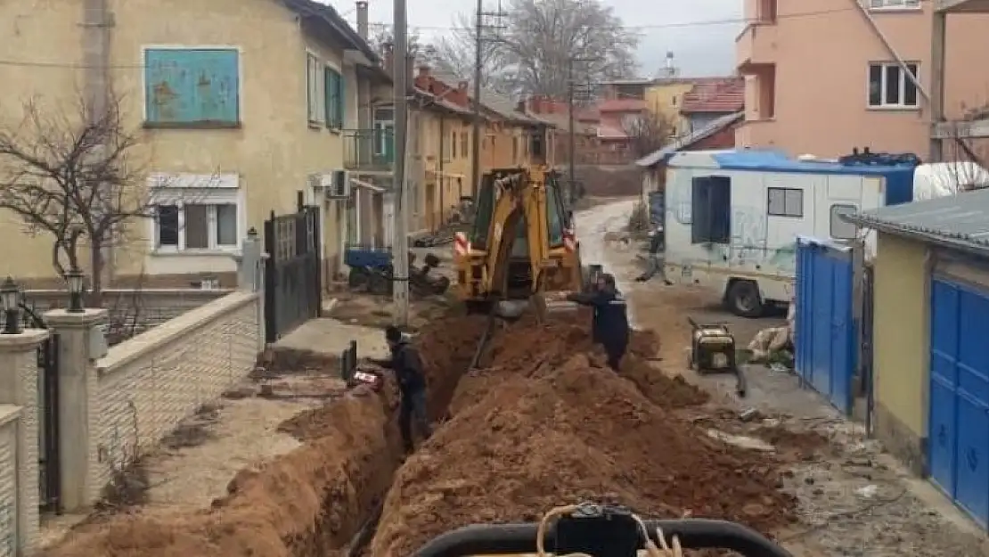 Hüyük'te mahalle sakinlerini memnun eden altyapı çalışması