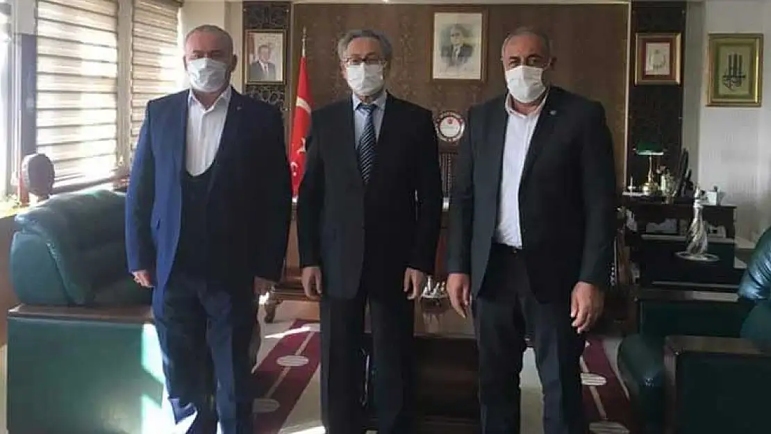 MHP Karatay'dan Selim Parlar ve Halil Ünal'a ziyaret