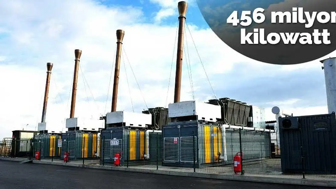 Konya'nın çöpünden 456 milyon kilowatt elektrik üretildi