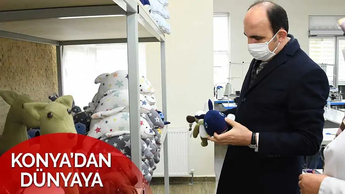 KOMEK bünyesinde üretilen Anatoya oyuncaklar dünyaya açılıyor