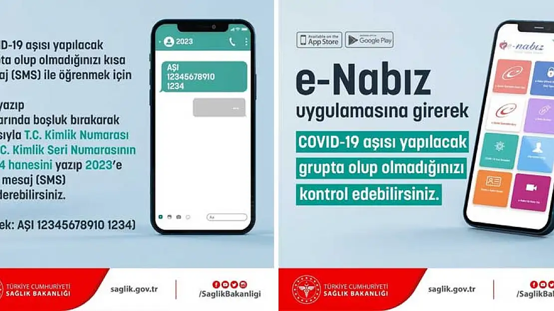 Sağlık Bakanlığı'ndan aşı duyurusu! SMS ile öğrenebilirsiniz