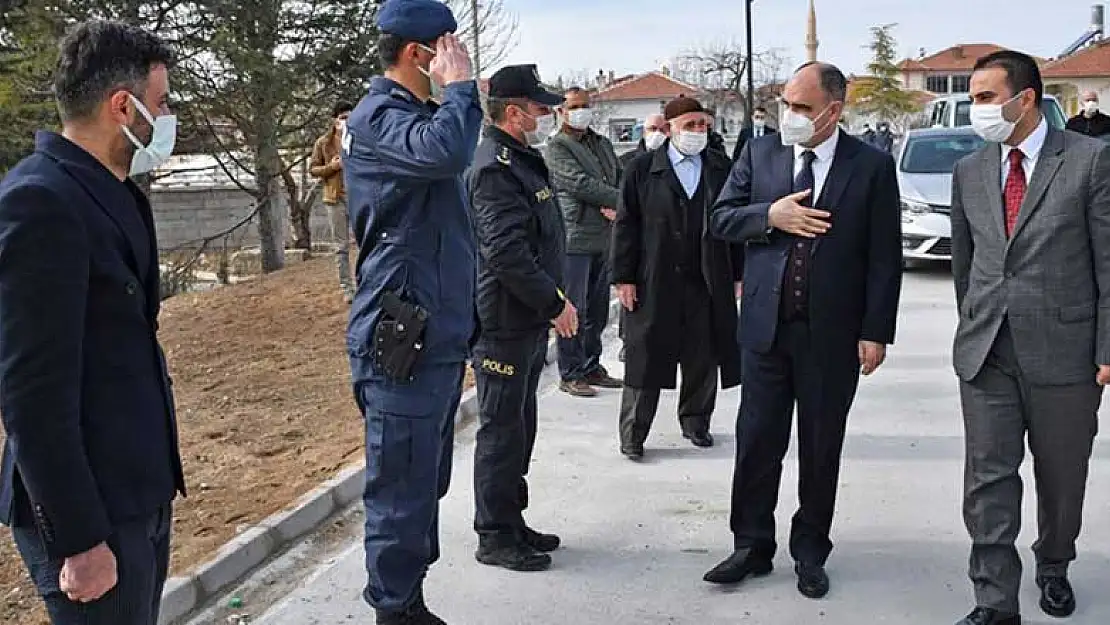 Konya Valisi Vahdettin Özkan'ın ilçe ziyaretleri sürüyor