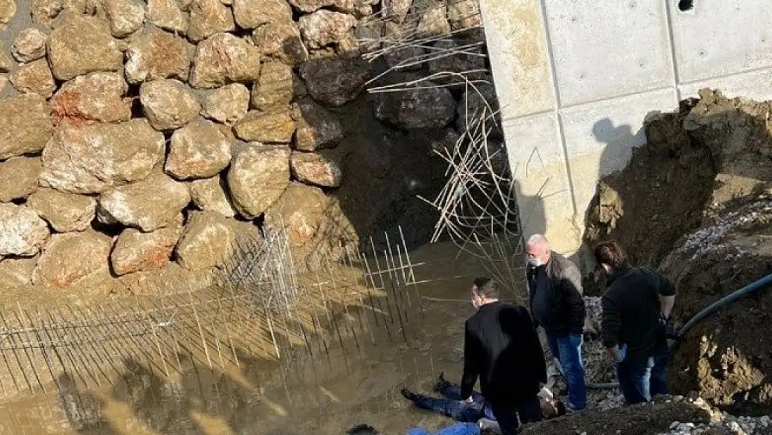 İnşaatta biriken suyu boşaltmak isterken akıma kapılan genç hayatını kaybetti