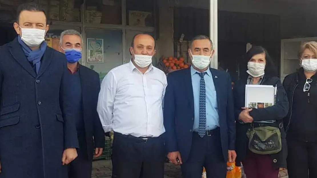 CHP Karatay'dan mahalle muhtarlarına ziyaret 