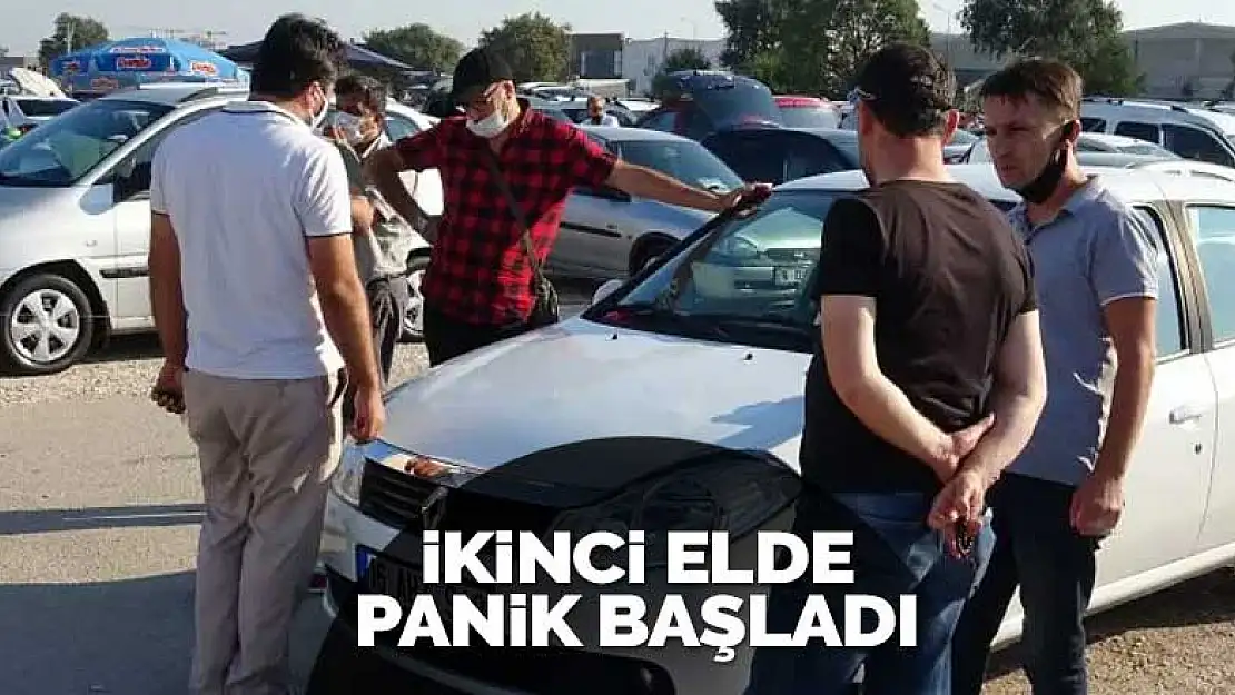 İkinci el otomobilde panik başladı! Son durum ilan edildi