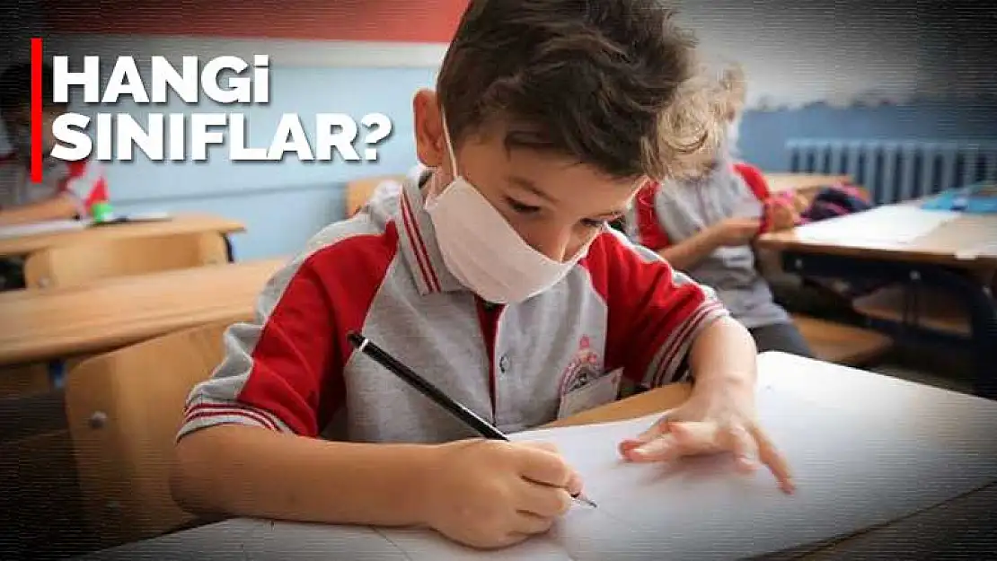 Konya'da hangi sınıflarda yüz yüze eğitim başladı?