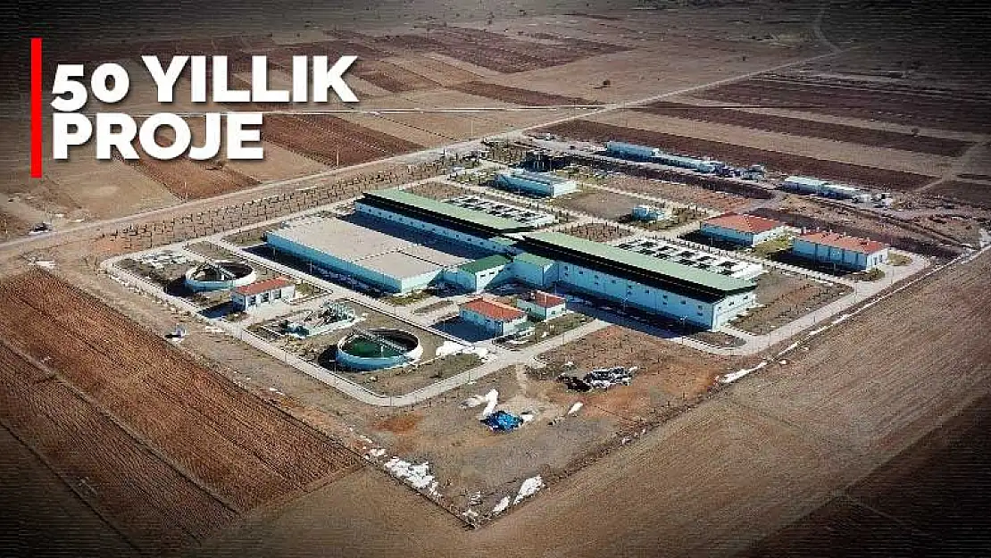 Konya'nın 50 yıllık su ihtiyacını karşılayacak tesiste 2 ayda 14 milyon metreküp su üretildi