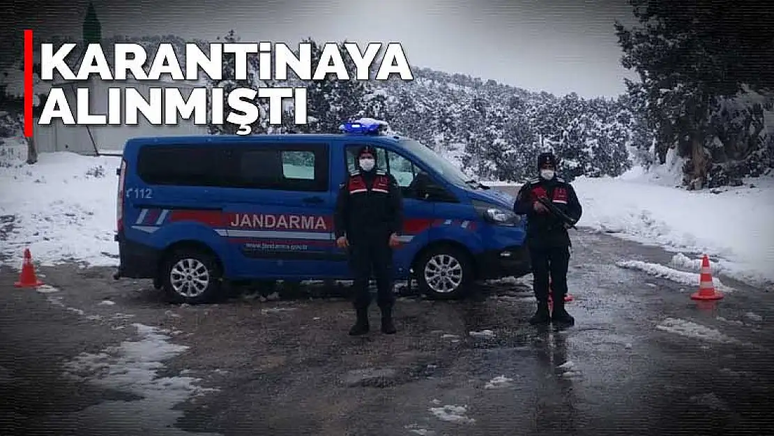 Konya'da mutant virüs nedeniyle karantinaya alınan mahallede sağlık taraması devam ediyor