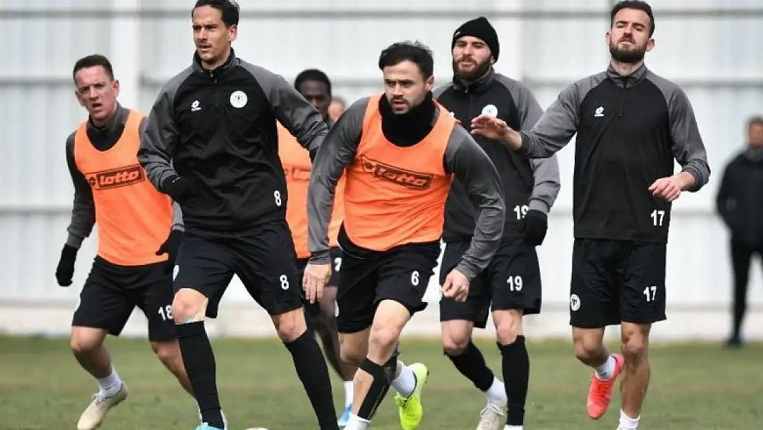 Konyaspor'da Kasımpaşa maçı hazırlıkları devam etti