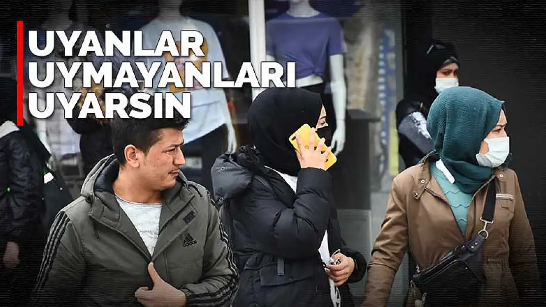 Konya'da kurallara uymayan vatandaşlar uyanların tepkisini çekiyor