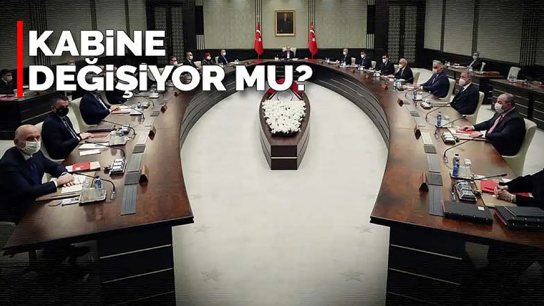 Kabine değişiyor mu? AK Parti'den net açıklama geldi