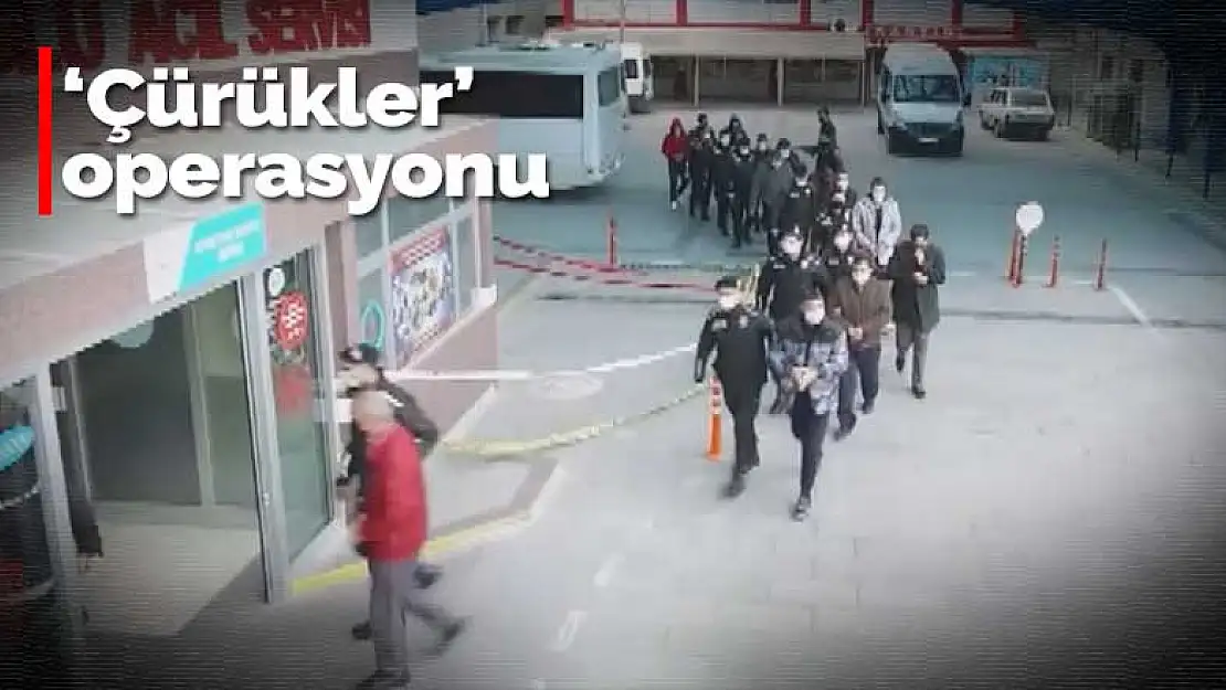 Konya'daki tefecilik operasyonunda şok! Polis gözaltına alındı