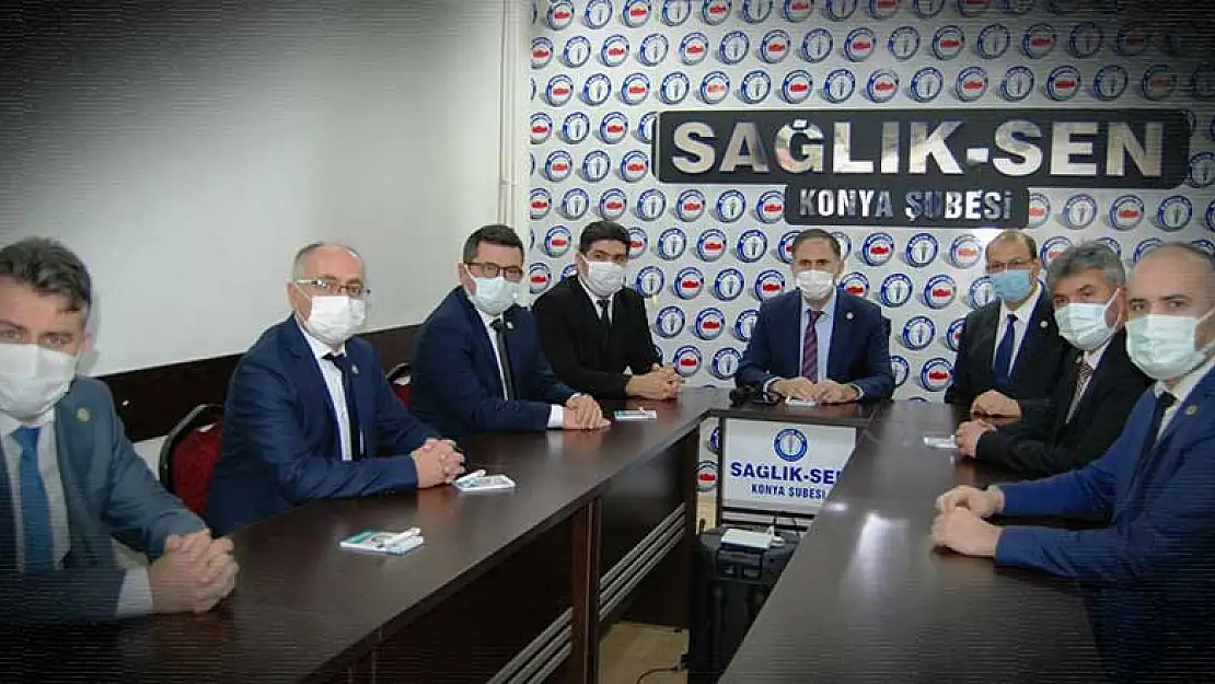 Sağlık-Sen Konya Şube Başkanı Uzunay'dan döner sermaye tepkisi