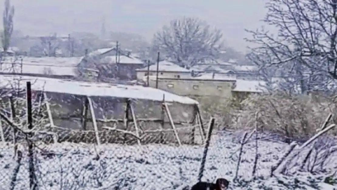 Beklenen kar Türkiye'ye giriş yaptı