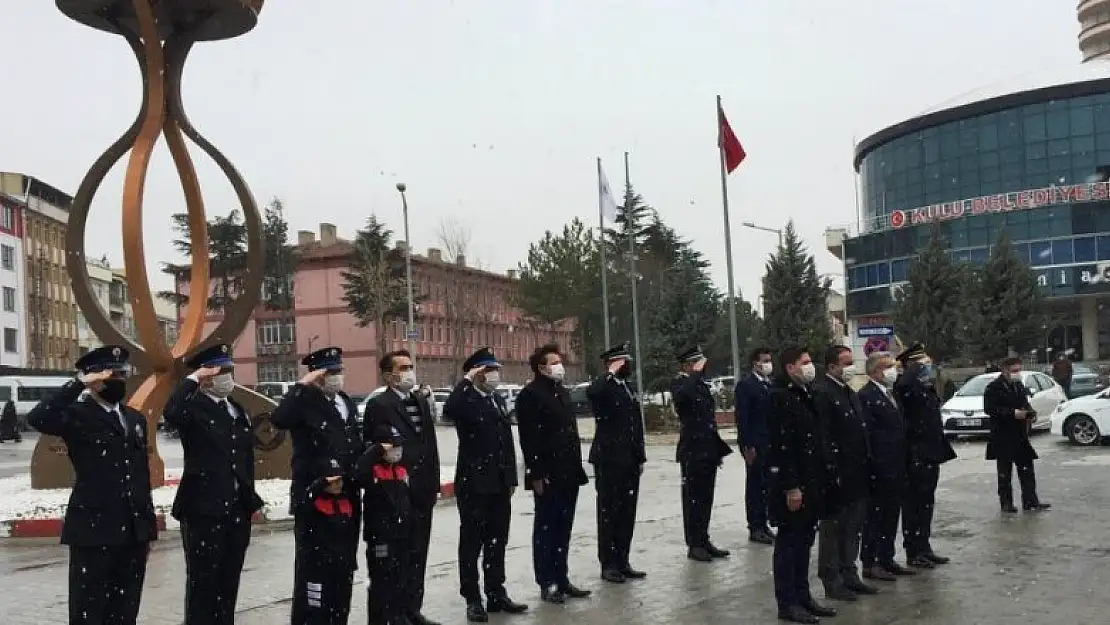 Kulu'da Polis Teşkilatı'nın 176. Kuruluş Yıldönümü kutlandı