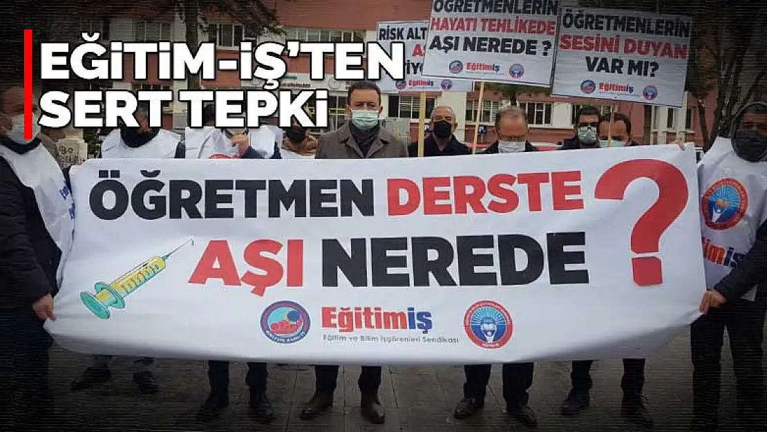 Eğitim-İş'ten Bakan Selçuk ve Konya Valisi Özkan'a sert tepki