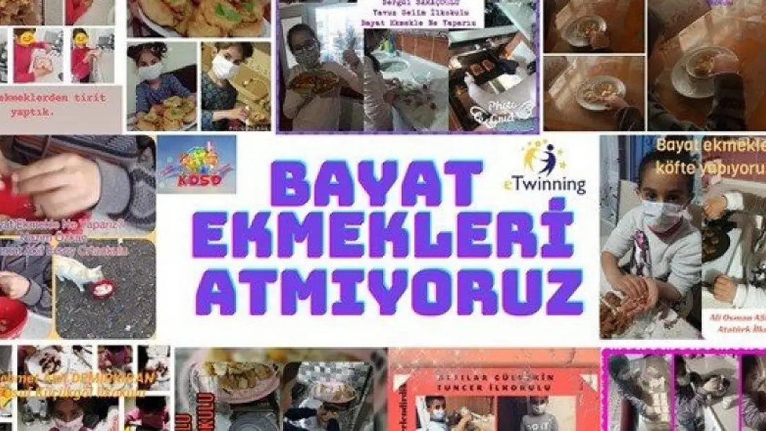 Kulu'da 'bayat ekmekleri atmıyoruz' projesi