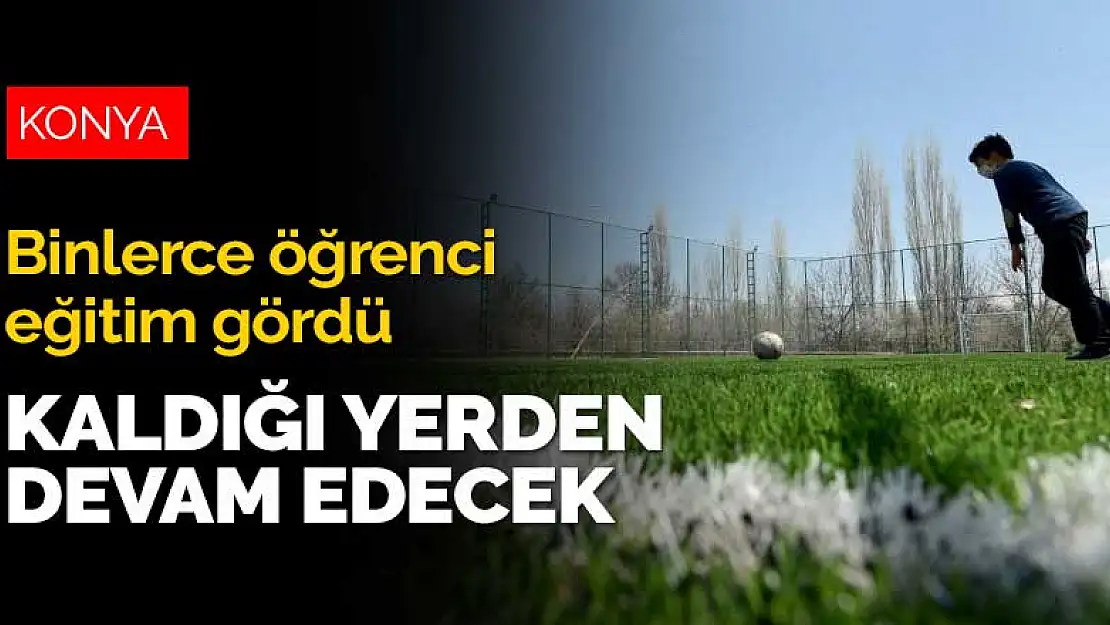 Spor Konya Projesi pandemi sonrası kaldığı yerden devam edecek