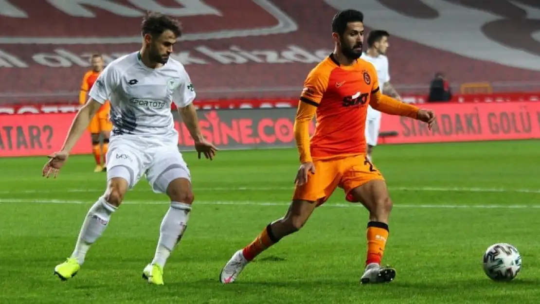 Galatasaray ile Konyaspor 40. randevuda