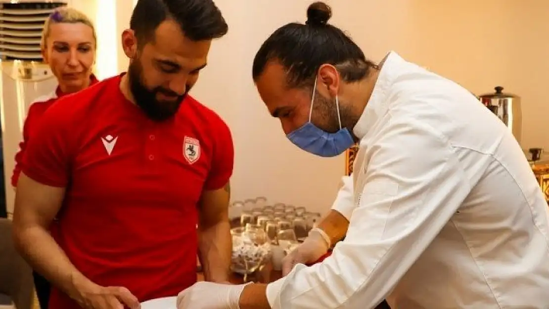 MasterChef Barbaros'tan Samsunspor'a özel sunum