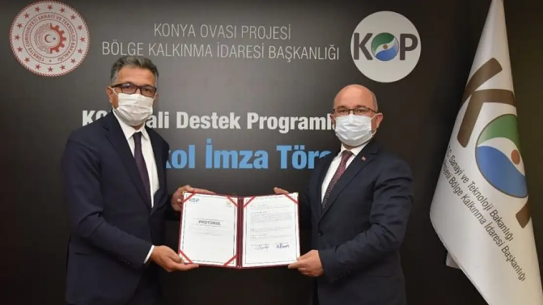 Selçuk Üniversitesi ve KOP arasında iş birliği protokolü imzalandı