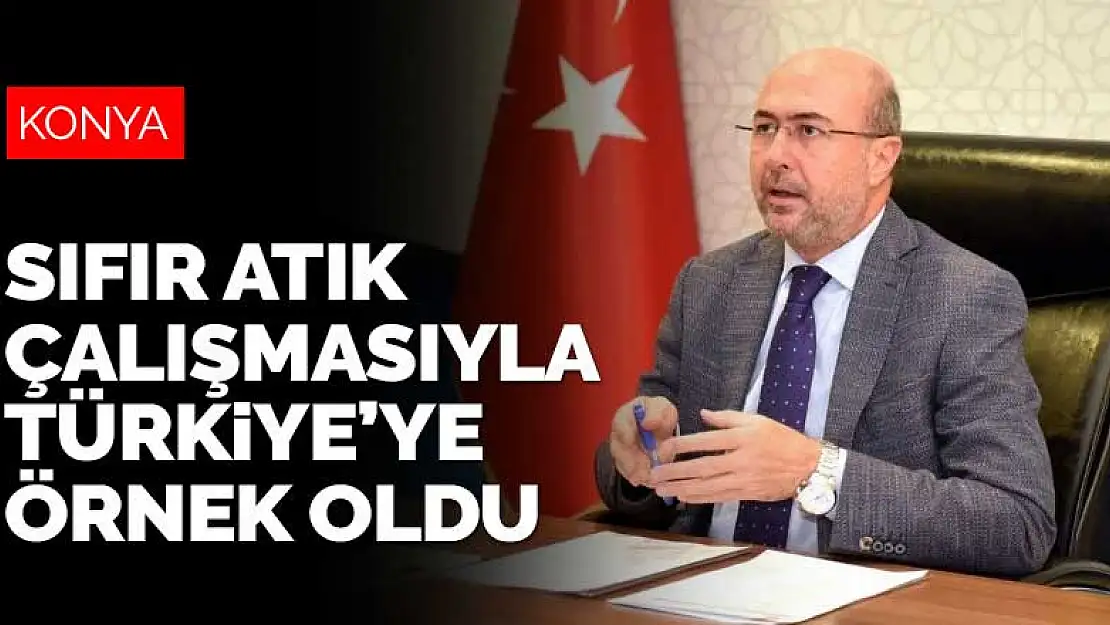 Selçuklu Belediyesi yaptığı çalışmalarla Türkiye'ye örnek oldu