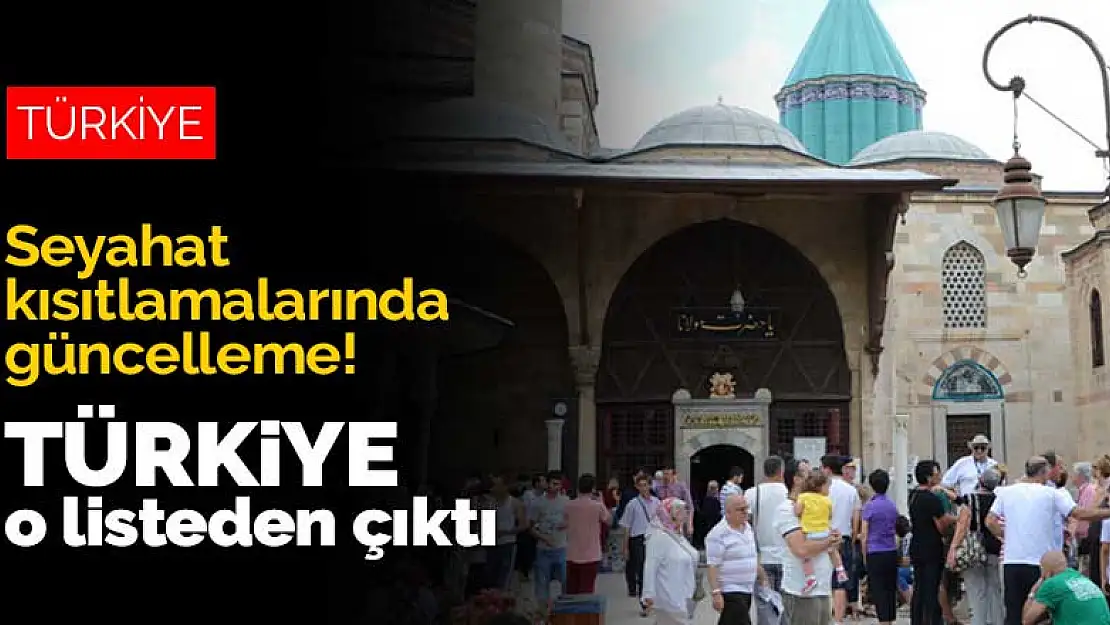 Almanya'nın seyahat kısıtlamalarında güncelleme! Türkiye o listeden çıktı