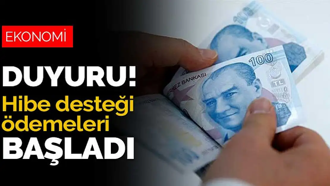 Konya esnafının dikkatine! Hibe desteği ödemeleri başladı